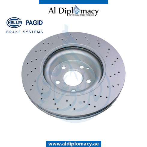 Front BRAKE Disc, 8DD 355.115-011 for Mercedes-Benz S Class W221 (2006-2013) models